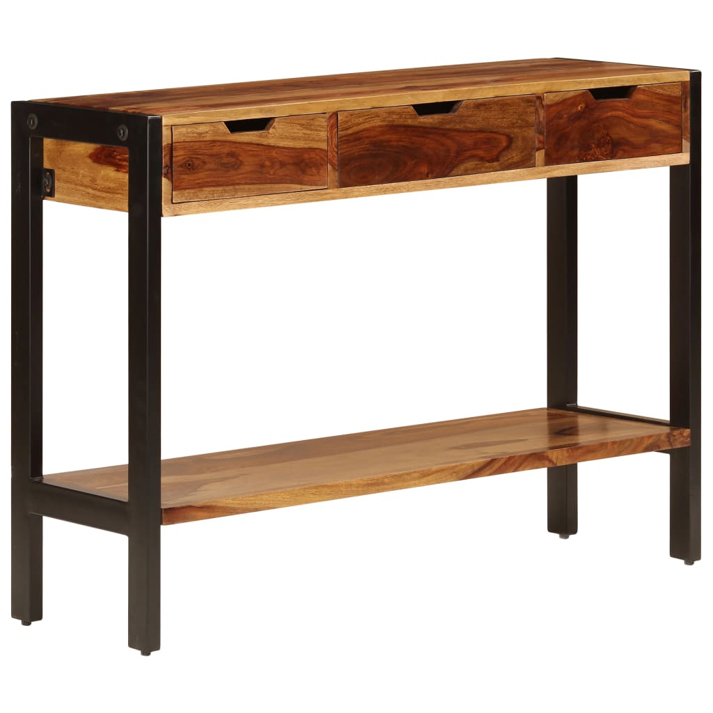 Senkki 3 laatikolla 110x35x75 cm kiinteä seesampuu - Sisustajankoti.fi
