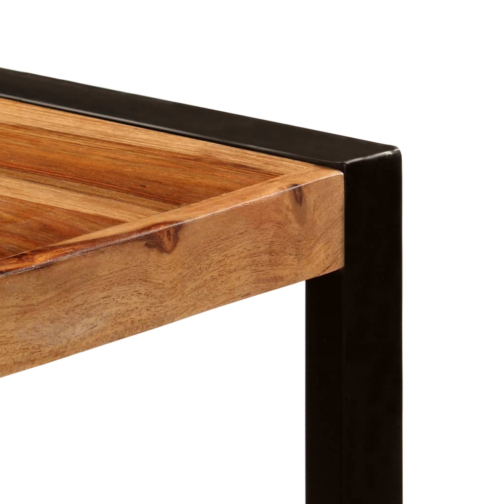Ruokapöytä kiinteä seesampuu 180x90x75 cm - Sisustajankoti.fi