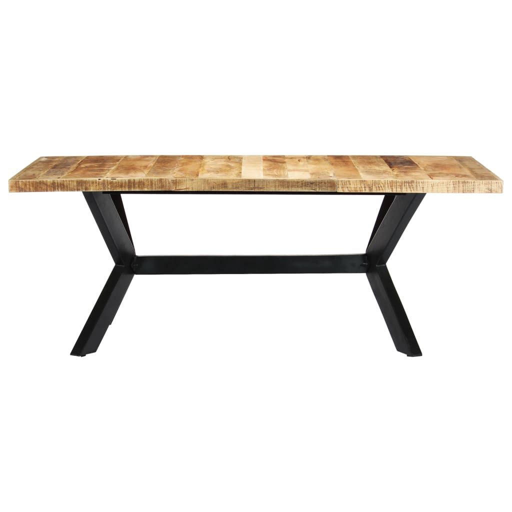Ruokapöytä mangopuu 200x100x75 - Sisustajankoti.fi