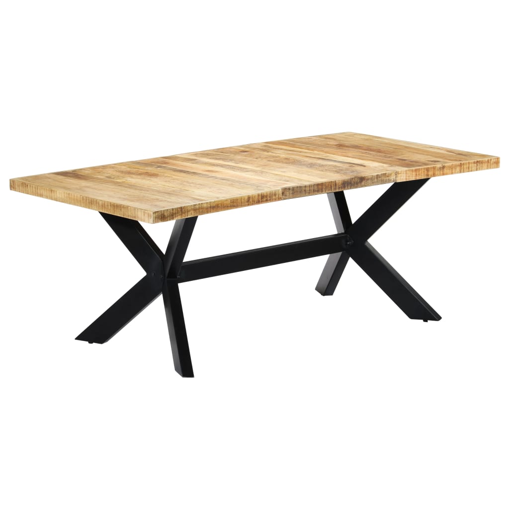 Ruokapöytä mangopuu 200x100x75 - Sisustajankoti.fi