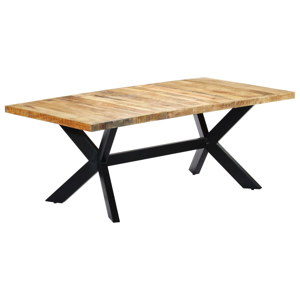 Ruokapöytä mangopuu 200x100x75 - Sisustajankoti.fi