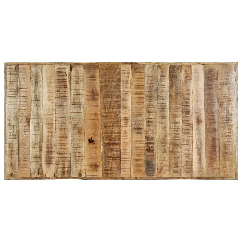 Ruokapöytä 160x80x75 cm karkea mangopuu - Sisustajankoti.fi