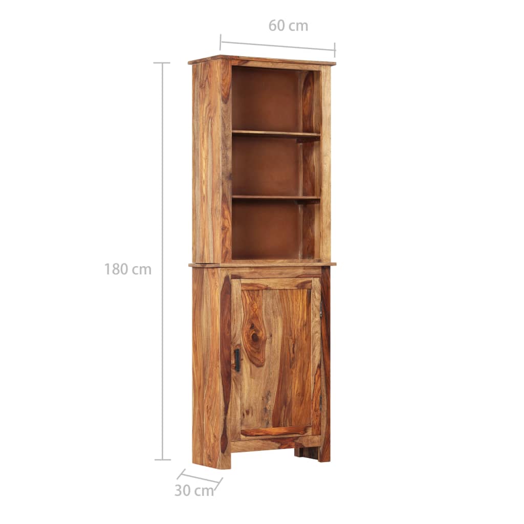 Vitriini 60x30x180 cm seesampuu - Sisustajankoti.fi
