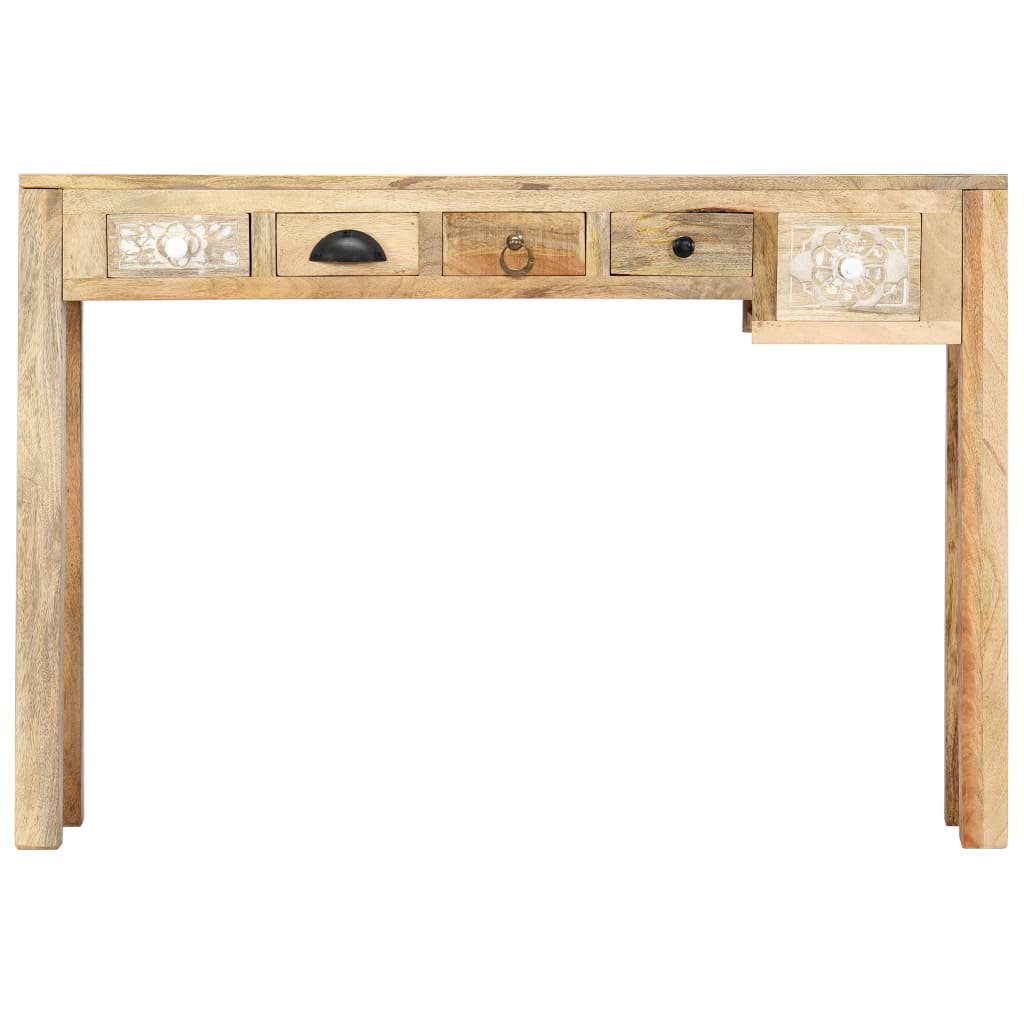 Konsolipöytä 110x30x75 cm täysi mangopuu - Sisustajankoti.fi