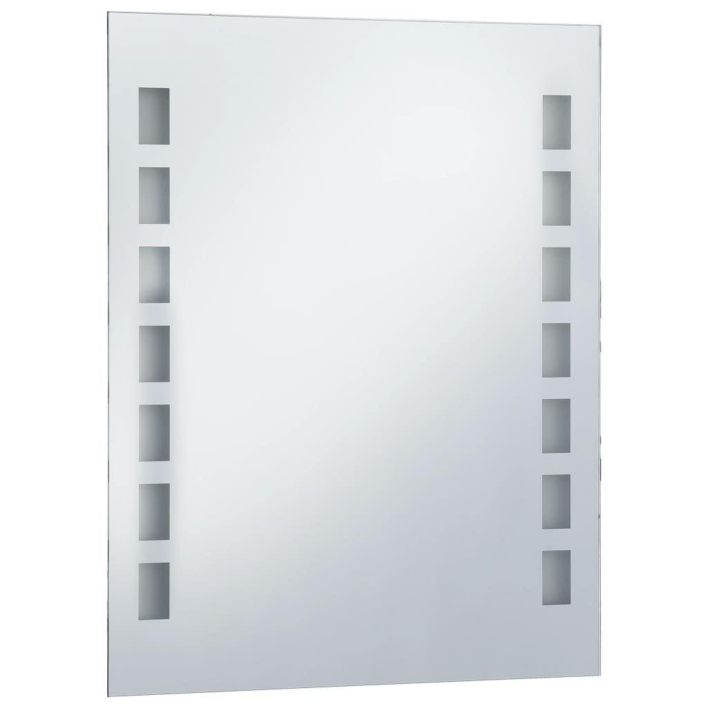 Kylpyhuoneen LED-seinäpeili 50x60 cm - Sisustajankoti.fi