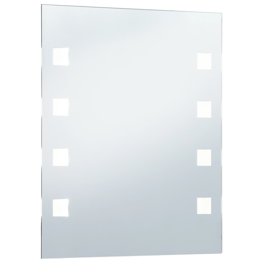 Kylpyhuoneen LED-seinäpeili 50x60 cm - Sisustajankoti.fi