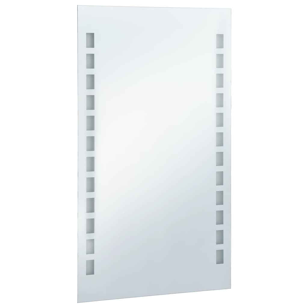 Kylpyhuoneen LED-seinäpeili 50x60 cm - Sisustajankoti.fi