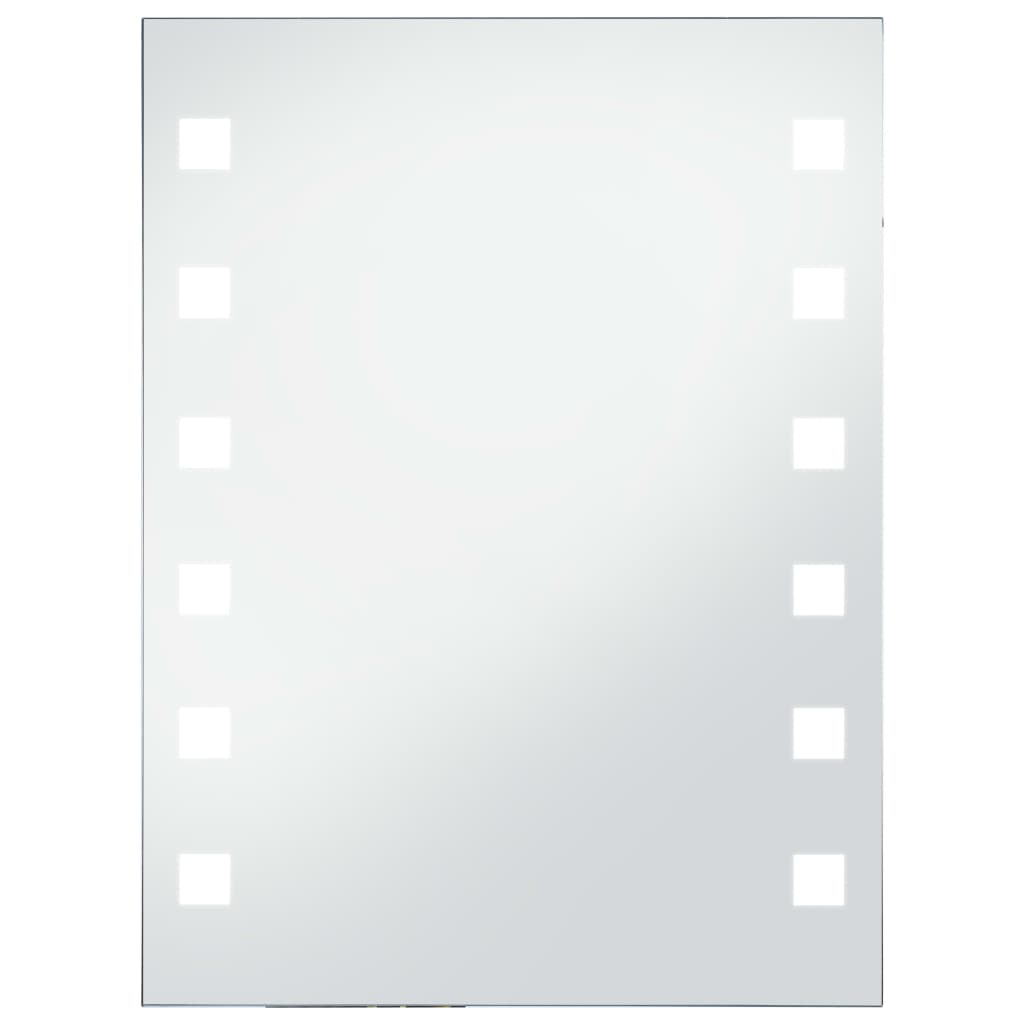 Kylpyhuoneen LED-seinäpeili 60x80 cm - Sisustajankoti.fi