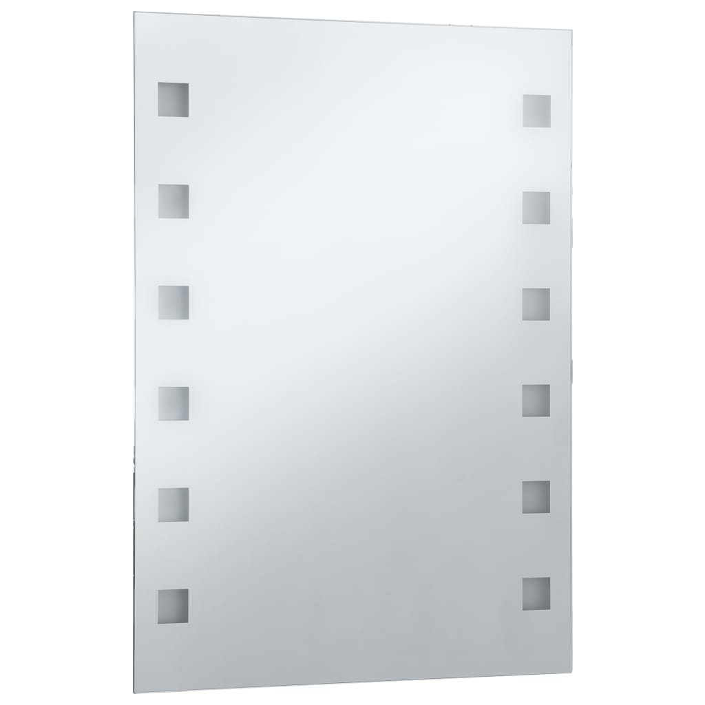 Kylpyhuoneen LED-seinäpeili 60x80 cm - Sisustajankoti.fi