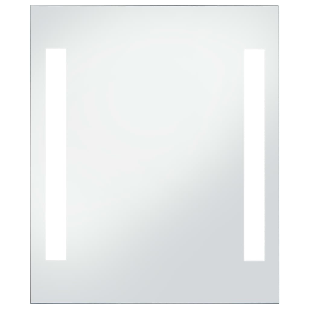 Kylpyhuoneen LED-seinäpeili 50x60 cm - Sisustajankoti.fi
