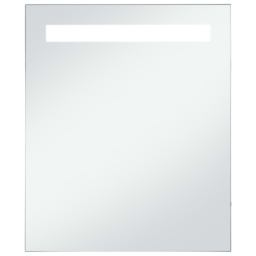 Kylpyhuoneen LED-seinäpeili 50x60 cm - Sisustajankoti.fi
