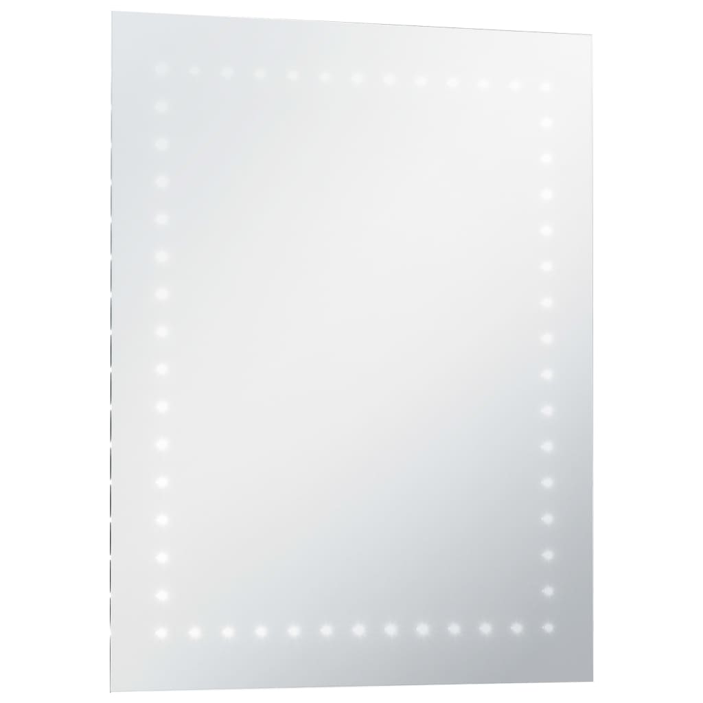 Kylpyhuoneen LED-seinäpeili 50x60 cm - Sisustajankoti.fi