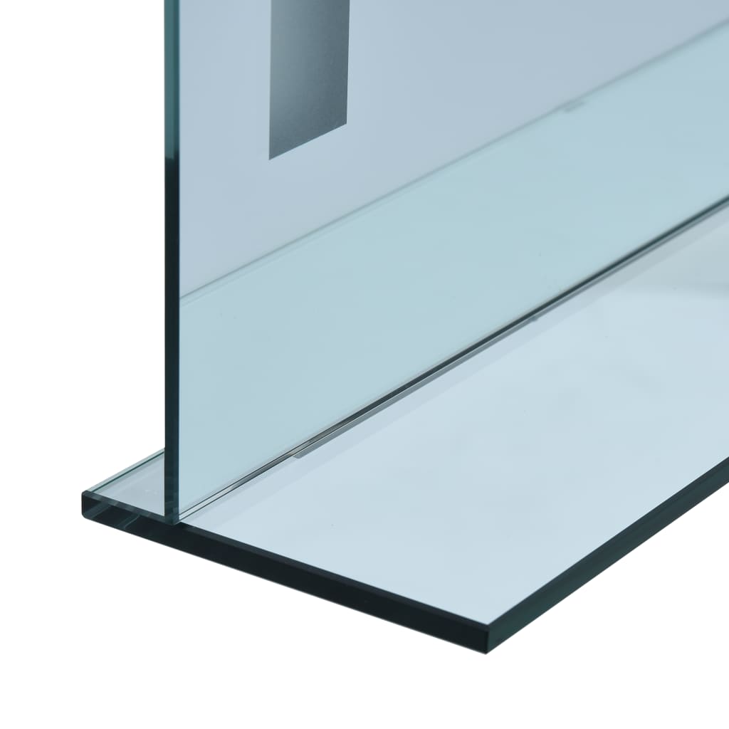 Kylpyhuoneen LED-seinäpeili hyllyllä 60x80 cm - Sisustajankoti.fi