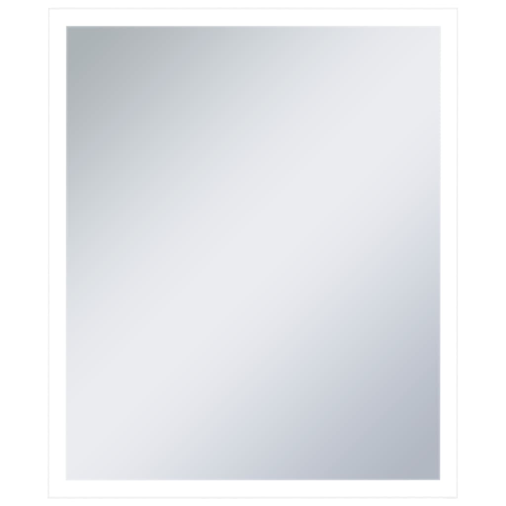 Kylpyhuoneen LED-seinäpeili 50x60 cm - Sisustajankoti.fi