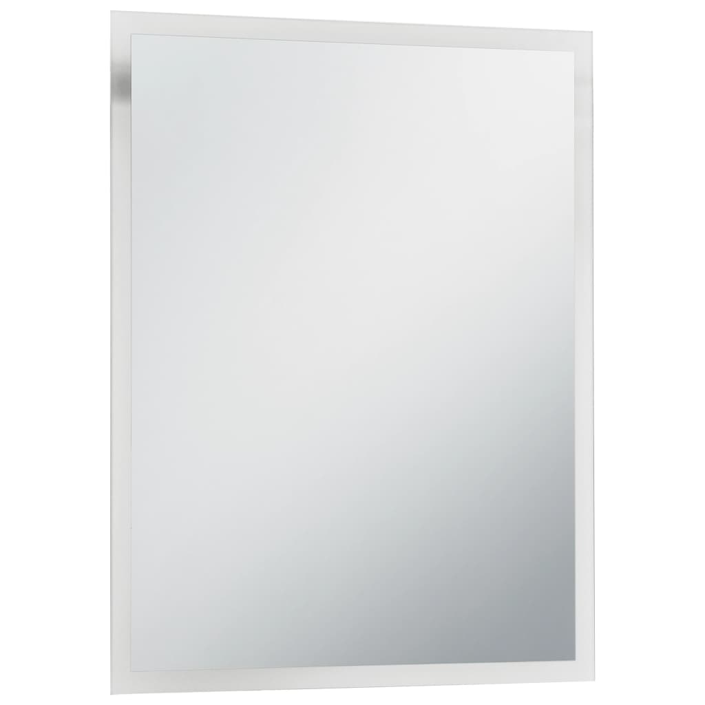 Kylpyhuoneen LED-seinäpeili 50x60 cm - Sisustajankoti.fi