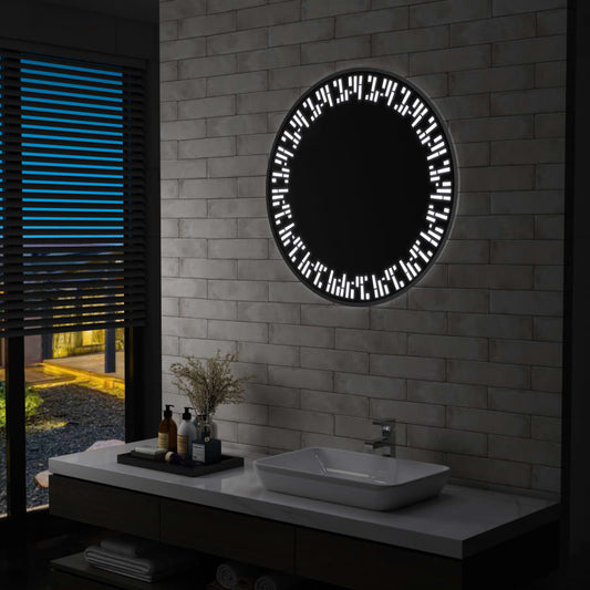 Kylpyhuoneen LED-peili 80 cm - Sisustajankoti.fi