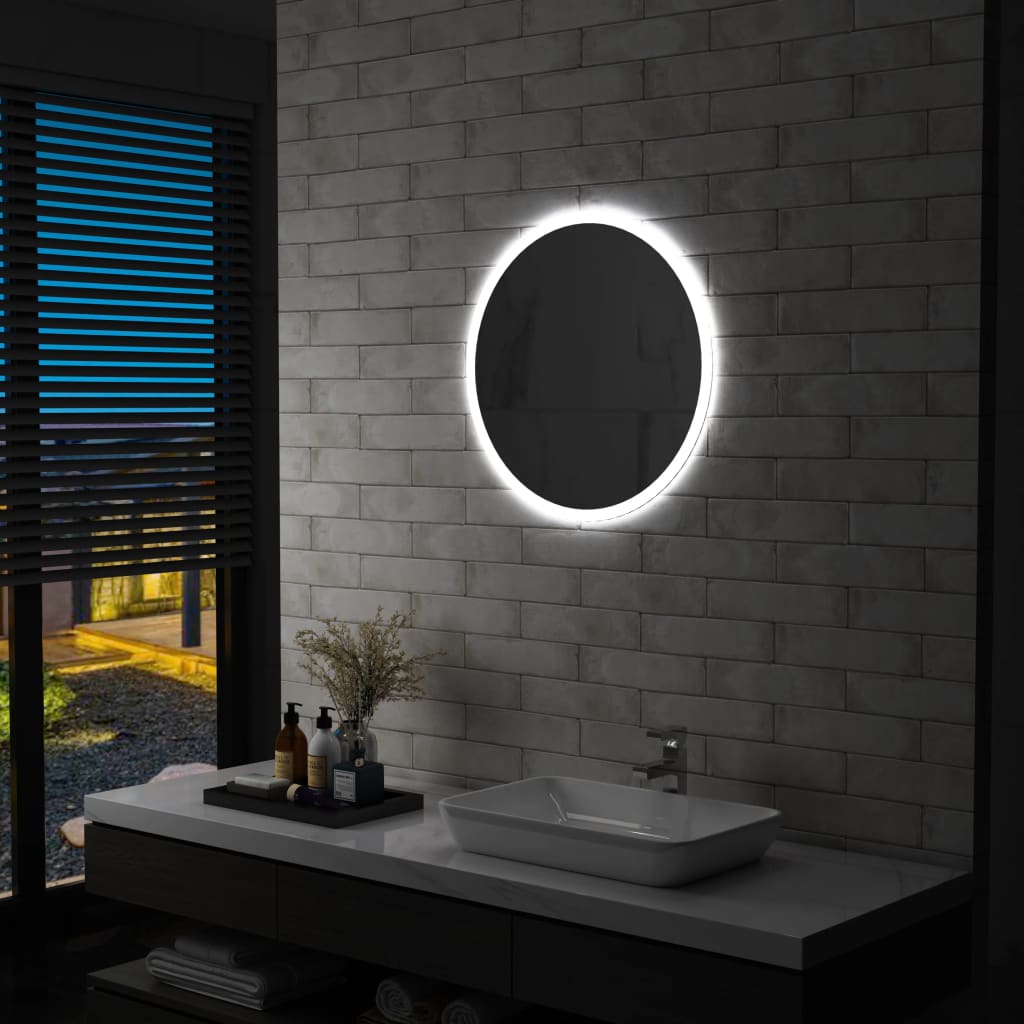 Kylpyhuoneen LED-peili 60 cm - Sisustajankoti.fi