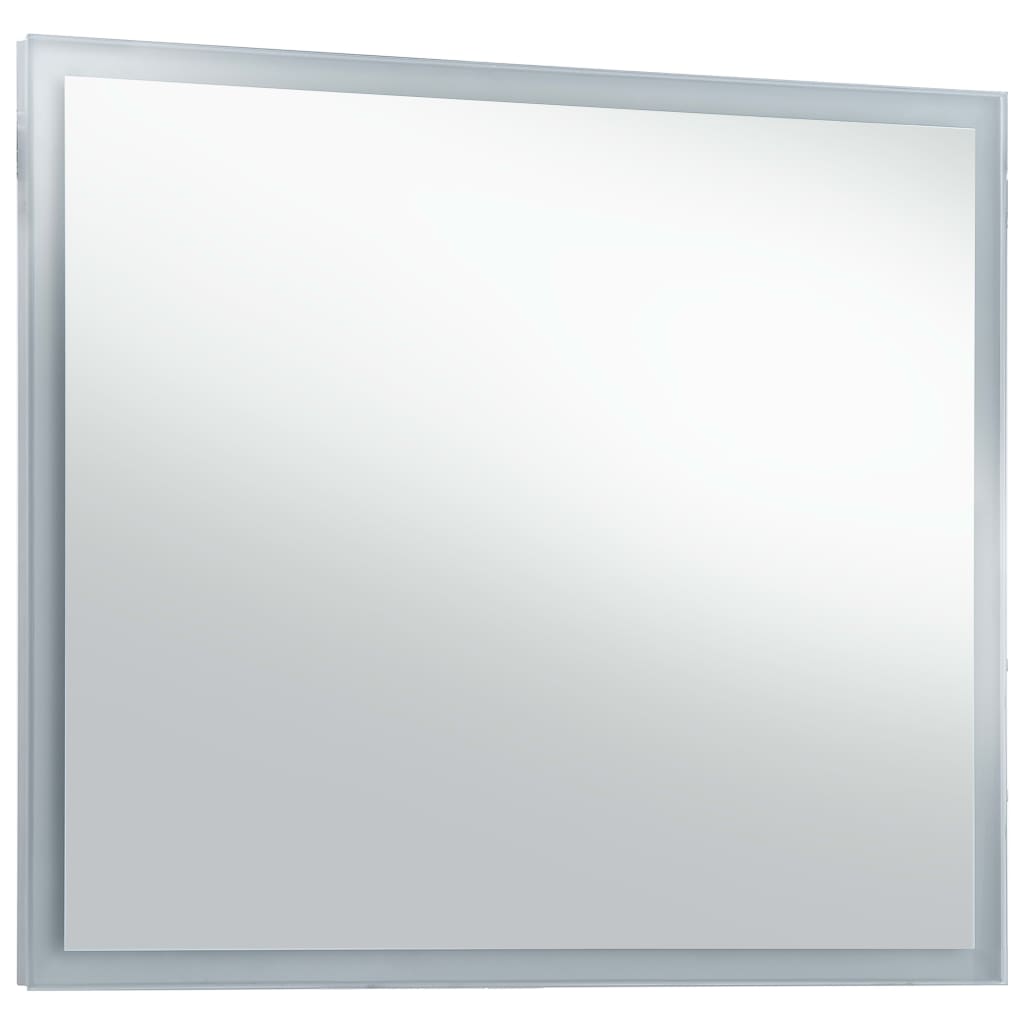 Kylpyhuoneen LED-seinäpeili 60x50 cm - Sisustajankoti.fi
