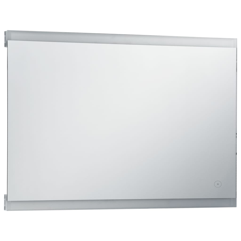Kylpyhuoneen LED-seinäpeili kosketussensorilla 100x60 cm - Sisustajankoti.fi