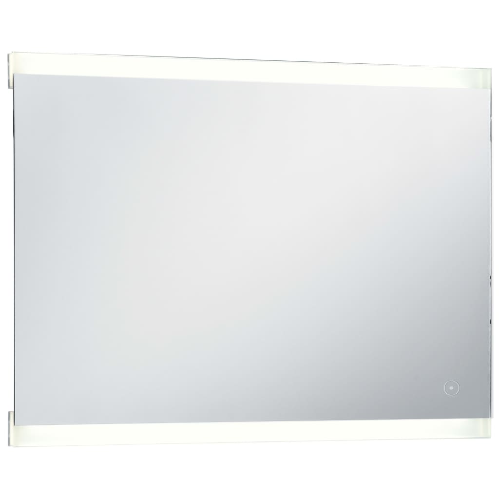 Kylpyhuoneen LED-seinäpeili kosketussensorilla 100x60 cm - Sisustajankoti.fi
