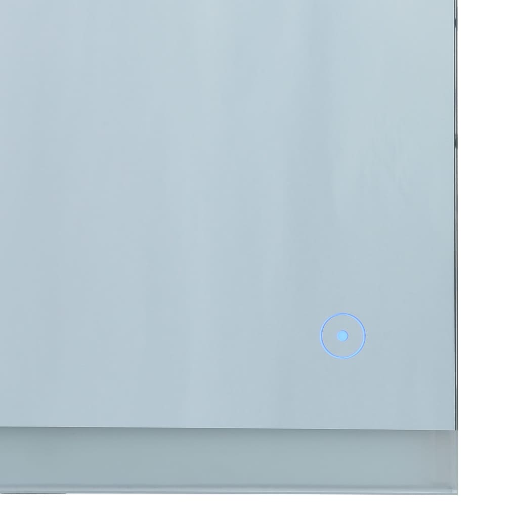 Kylpyhuoneen LED-seinäpeili kosketussensorilla 100x60 cm - Sisustajankoti.fi