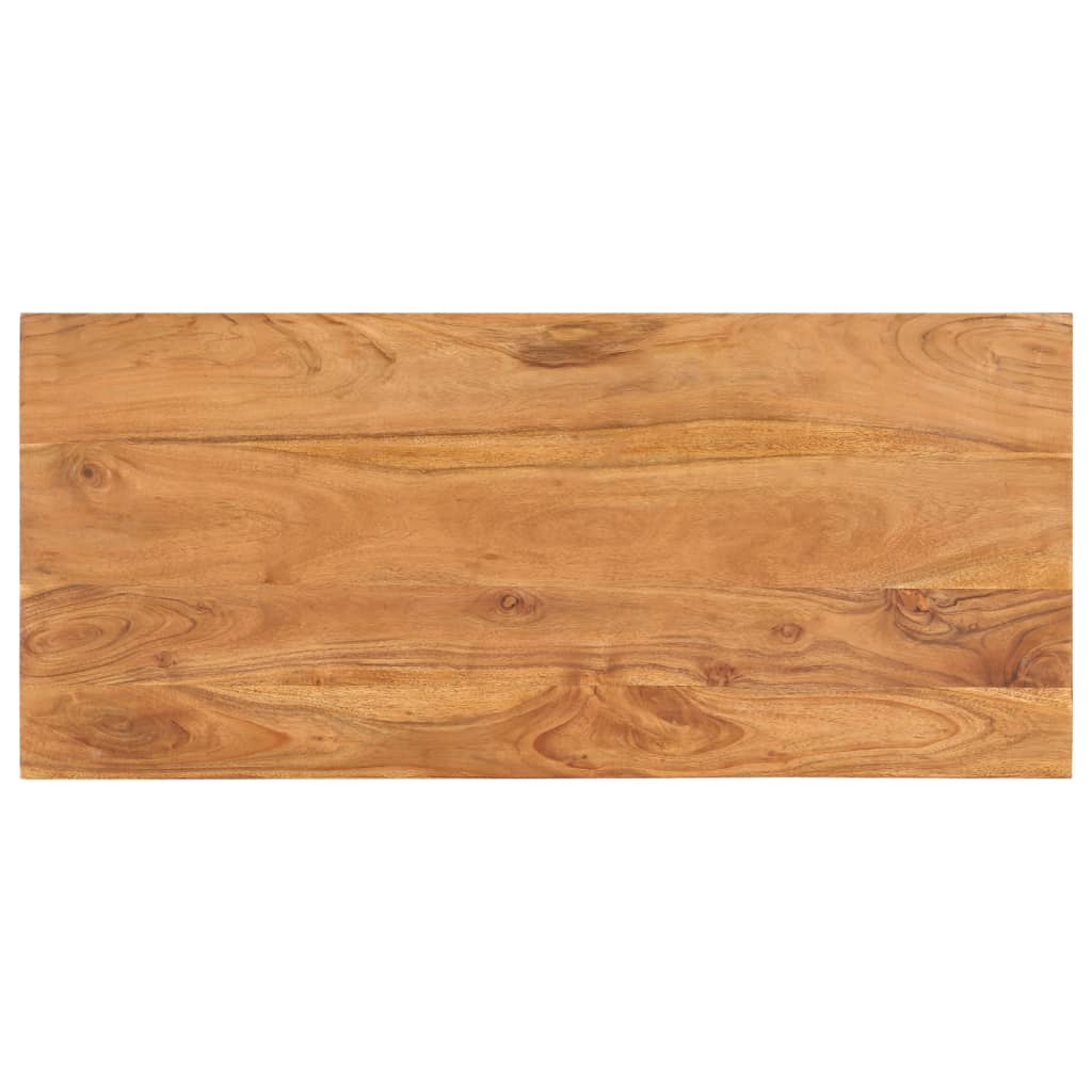 Sohvapöytä 100x45x33 cm täysi akaasiapuu - Sisustajankoti.fi