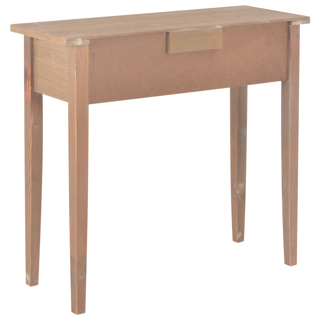 Meikkipöytä ruskea 79x30x74 cm puu - Sisustajankoti.fi