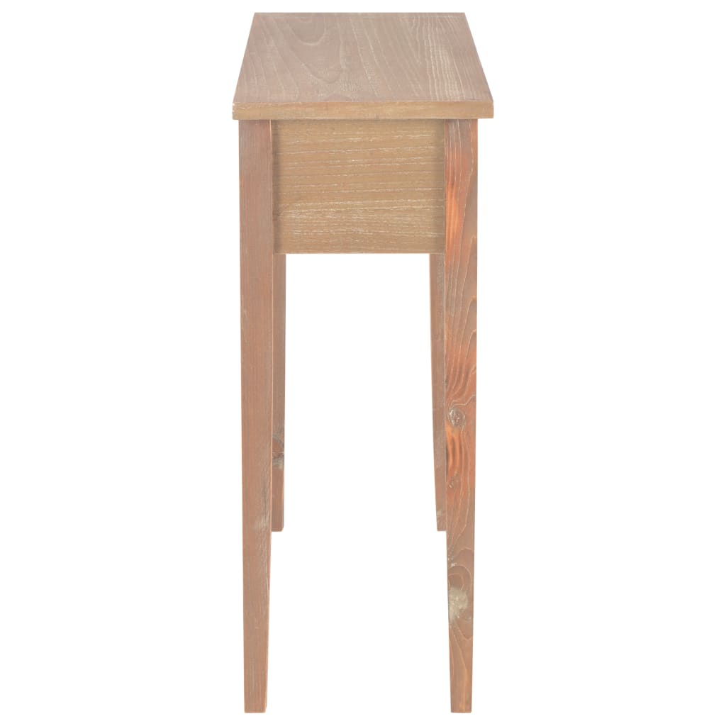 Meikkipöytä ruskea 79x30x74 cm puu - Sisustajankoti.fi