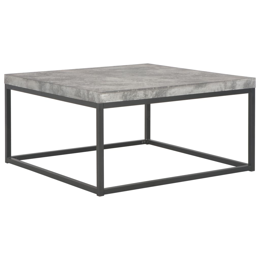 Sohvapöytä 75x75x38 cm betonityyli - Sisustajankoti.fi