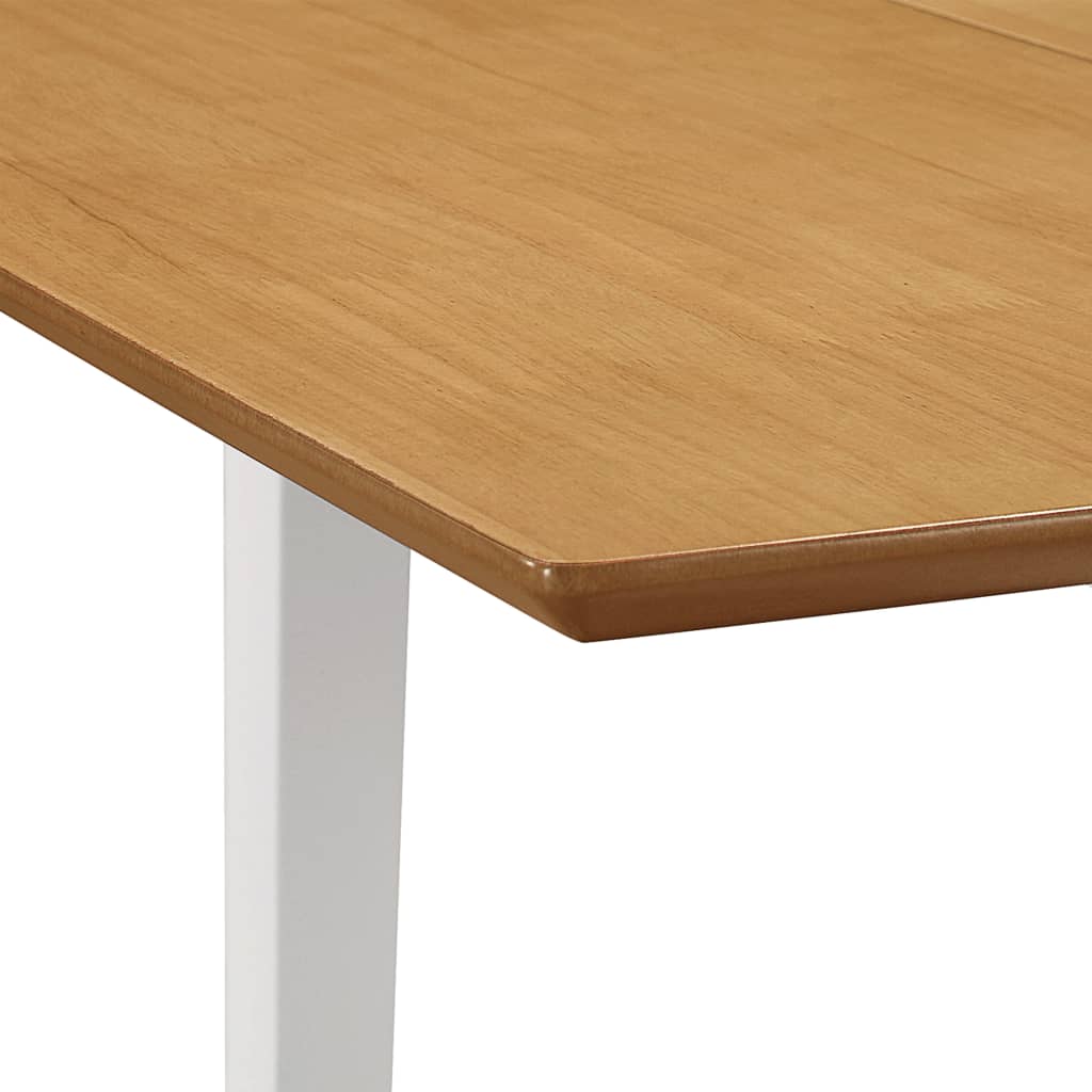 Jatkettava ruokapöytä valkoinen (80-120)x80x74 cm MDF - Sisustajankoti.fi