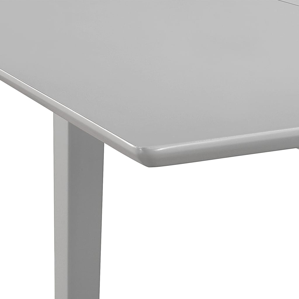 Jatkettava ruokapöytä harmaa (80-120)x80x74 cm MDF - Sisustajankoti.fi