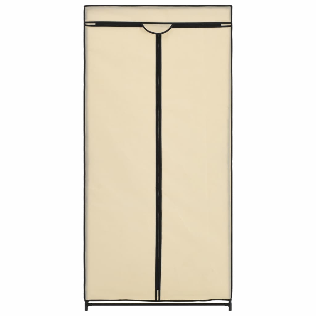 Vaatekaappi kerma 75x50x160 cm - Sisustajankoti.fi