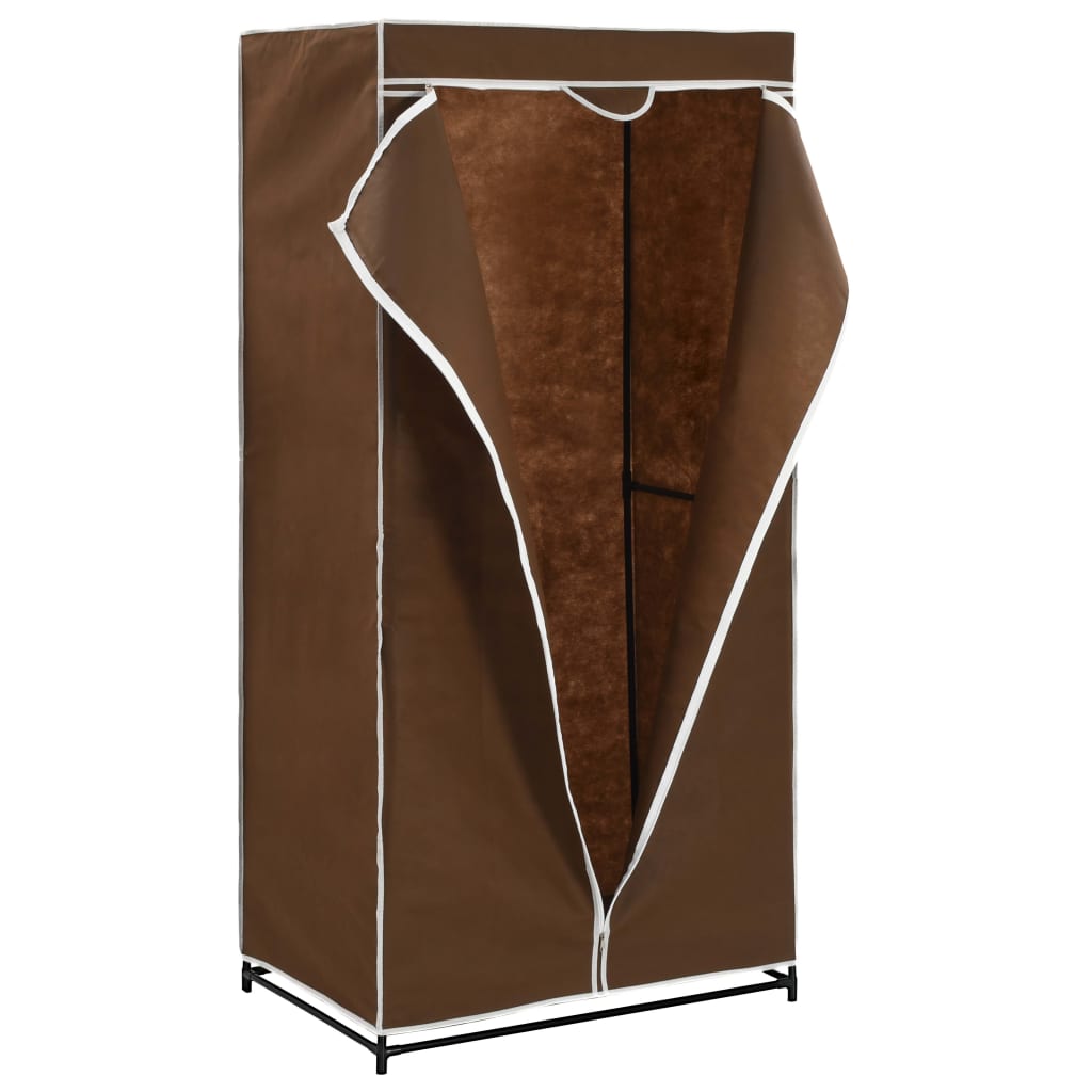 Vaatekaapit 2 kpl ruskea 75x50x160 cm - Sisustajankoti.fi