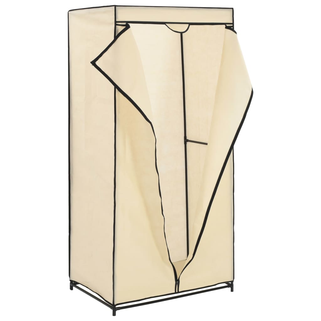 Vaatekaapit 2 kpl kerma 75x50x160 cm - Sisustajankoti.fi