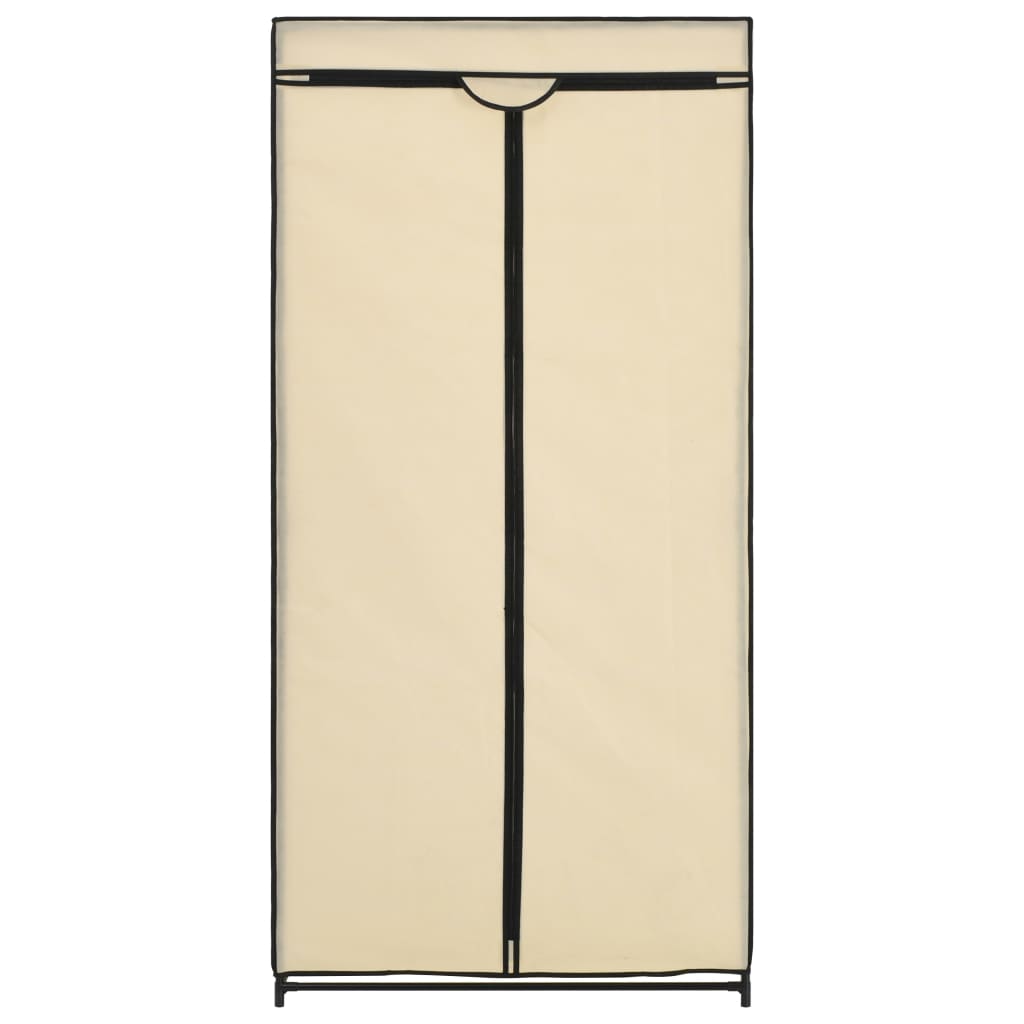 Vaatekaapit 2 kpl kerma 75x50x160 cm - Sisustajankoti.fi