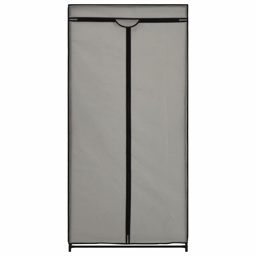 Vaatekaapit 2 kpl harmaa 75x50x160 cm - Sisustajankoti.fi