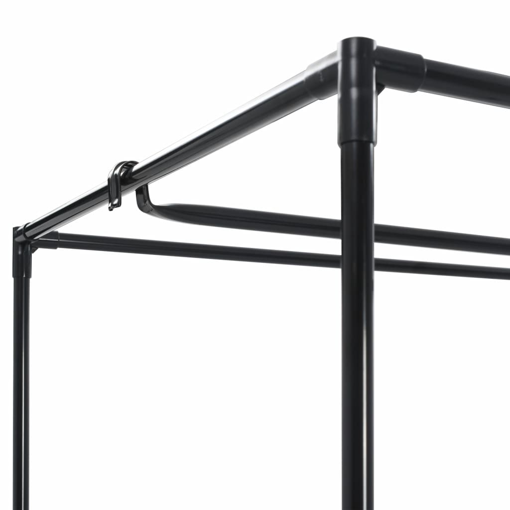 Vaatekaapit 2 kpl harmaa 75x50x160 cm - Sisustajankoti.fi