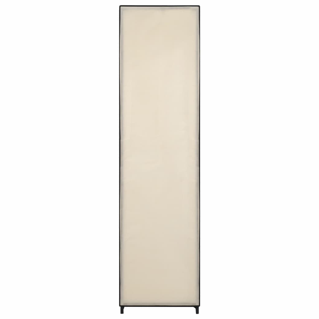 Vaatekaappi 4 lokerolla kerma 175x45x170 cm - Sisustajankoti.fi