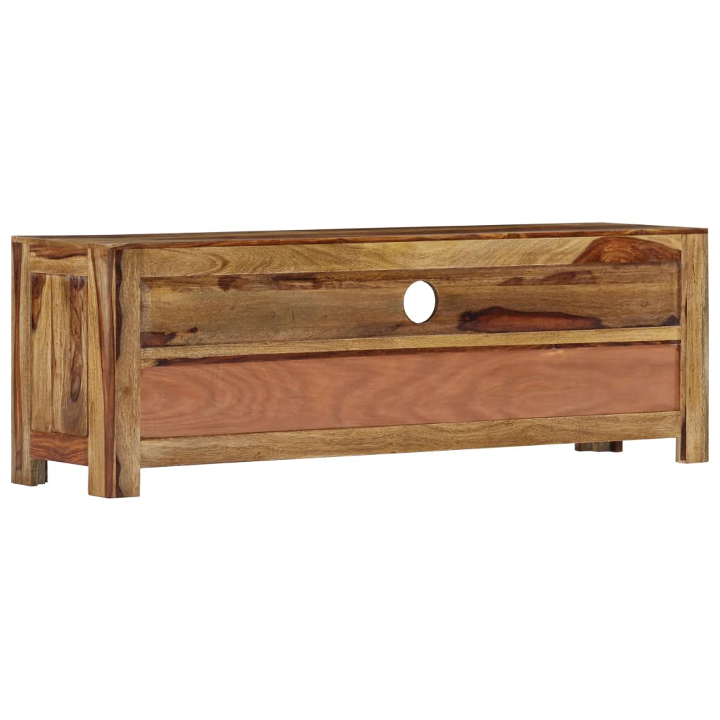 TV-taso 120x30x40 cm täysi seesampuu - Sisustajankoti.fi