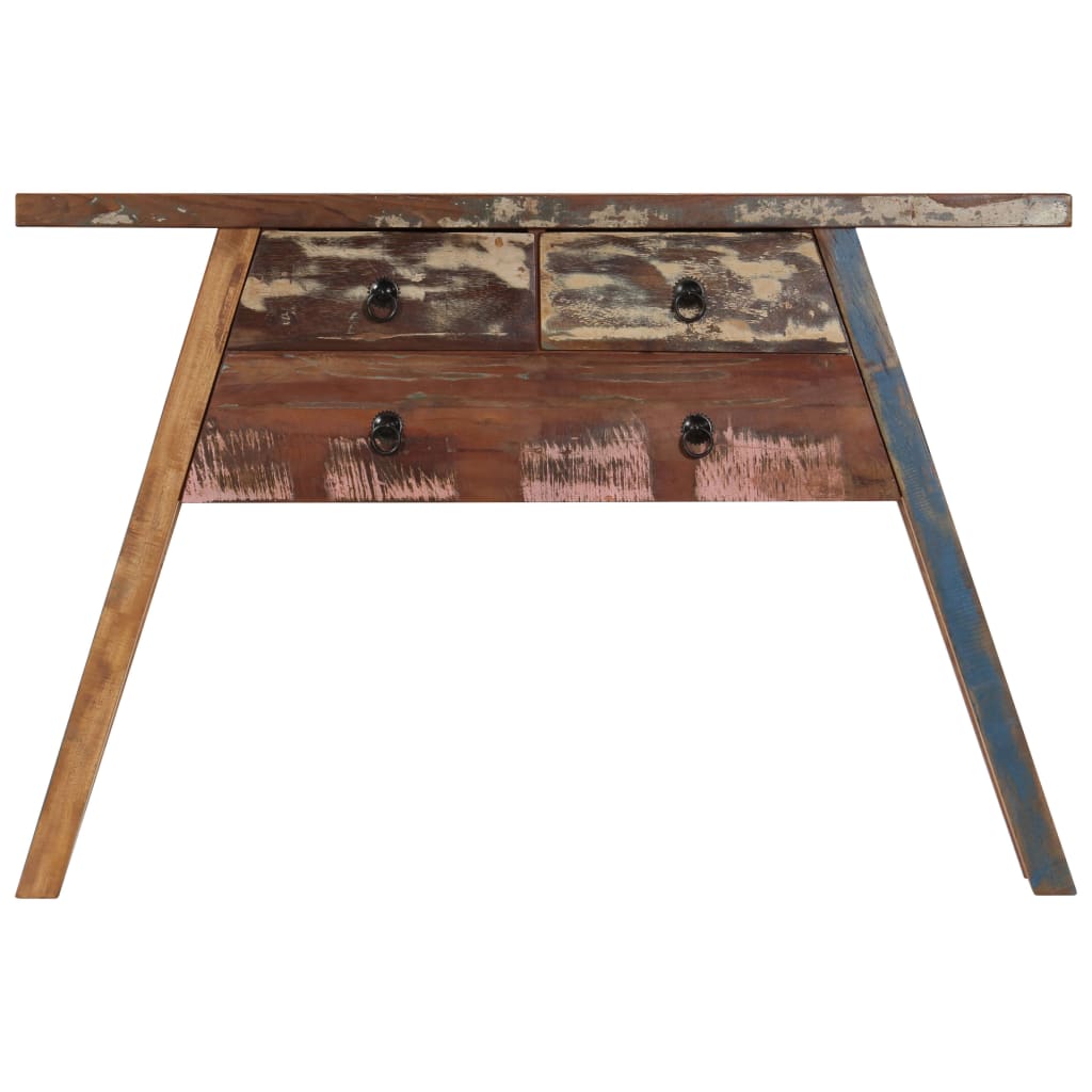Konsolipöytä 110x30x75 cm kierrätetty täyspuu - Sisustajankoti.fi