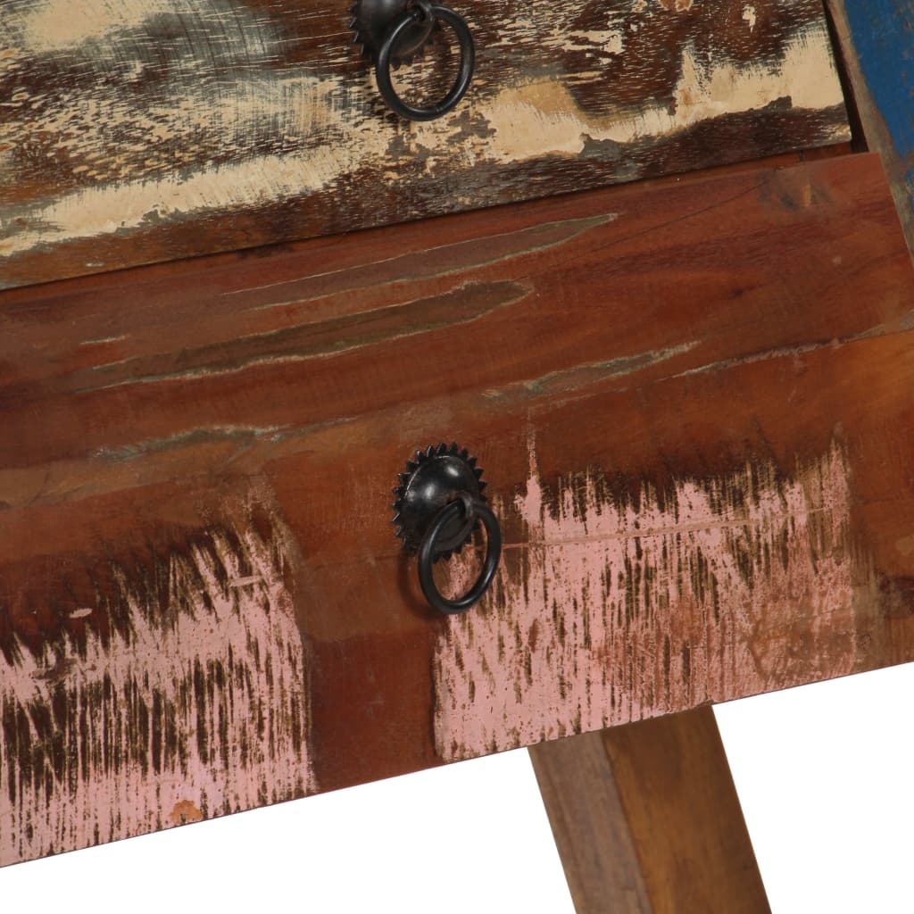 Konsolipöytä 110x30x75 cm kierrätetty täyspuu - Sisustajankoti.fi