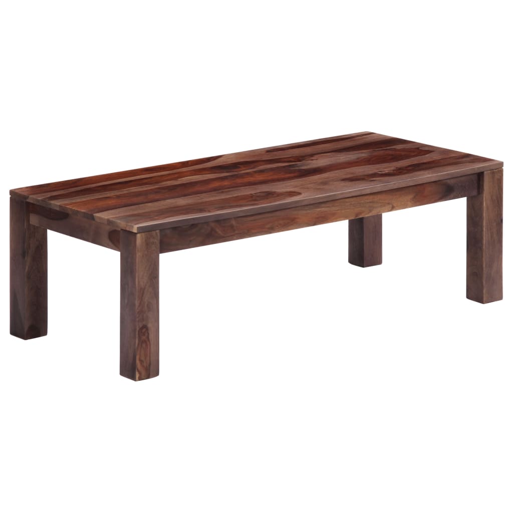Sohvapöytä harmaa 110x50x35 cm täysi seesampuu - Sisustajankoti.fi