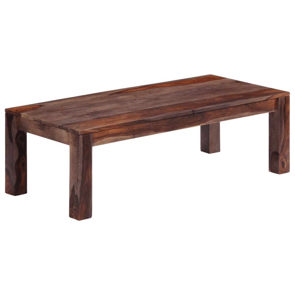 Sohvapöytä harmaa 110x50x35 cm täysi seesampuu - Sisustajankoti.fi