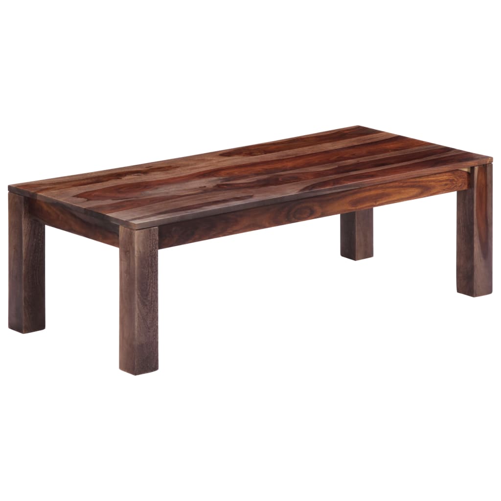 Sohvapöytä harmaa 110x50x35 cm täysi seesampuu - Sisustajankoti.fi