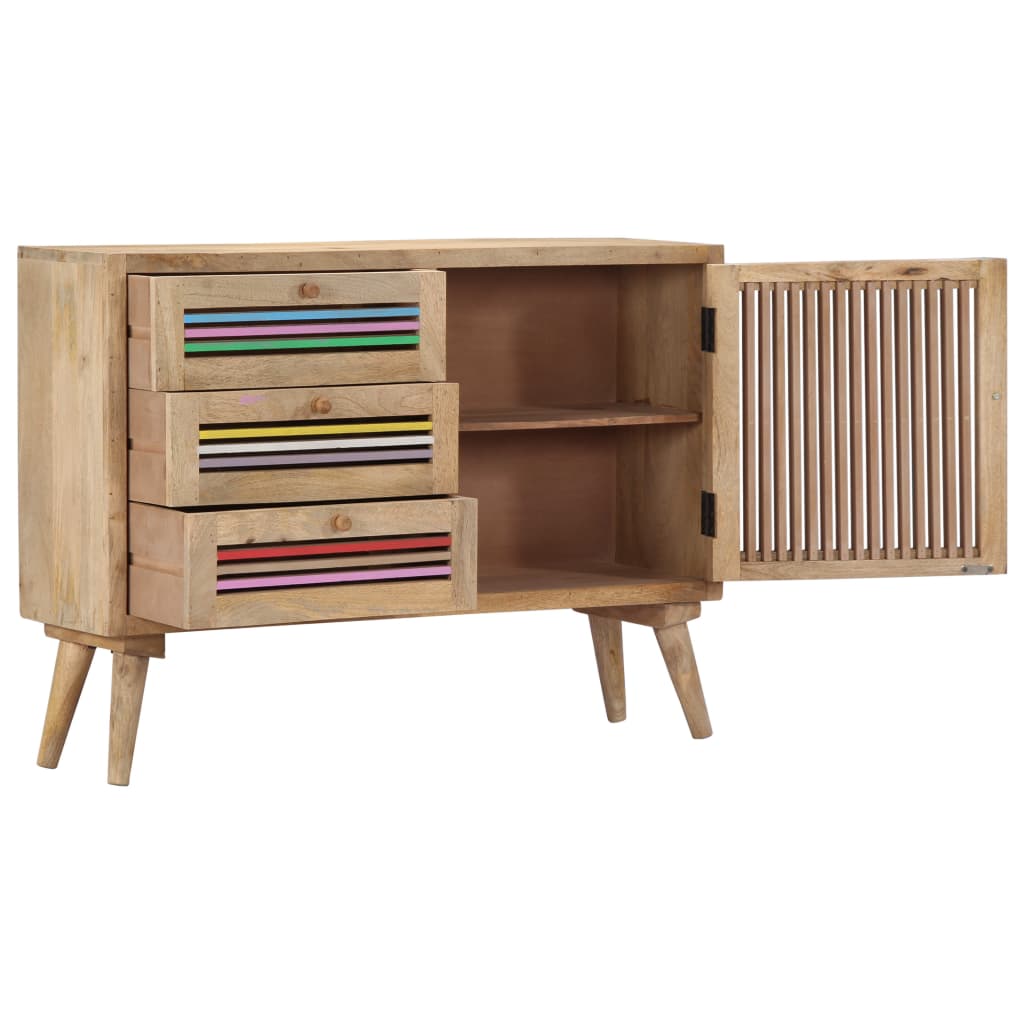 Senkki 100x30x75 cm mangopuu - Sisustajankoti.fi