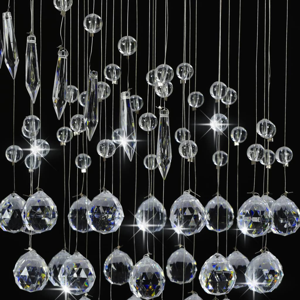 Kattovalaisin kristallihelmillä hopea spiraali G9 - Sisustajankoti.fi