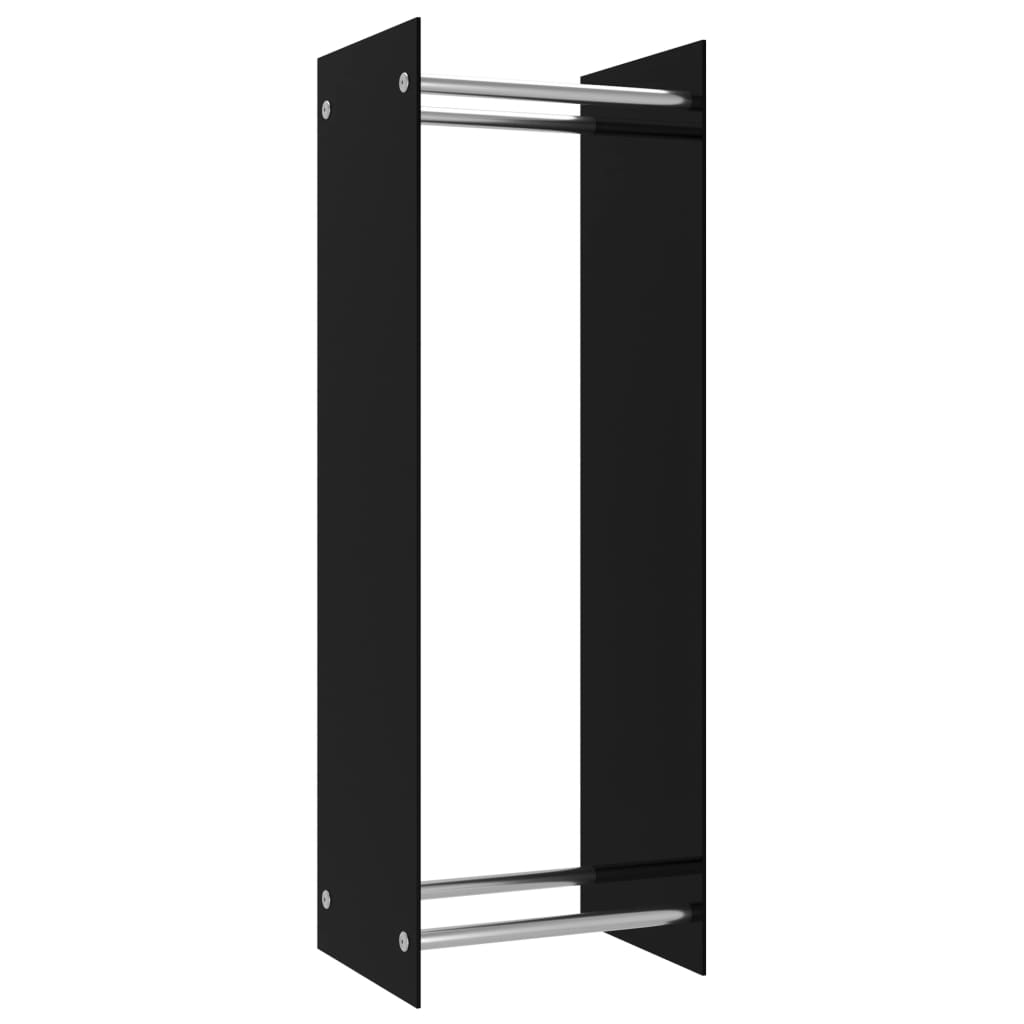 Polttopuuteline musta 40x35x120 cm lasi - Sisustajankoti.fi