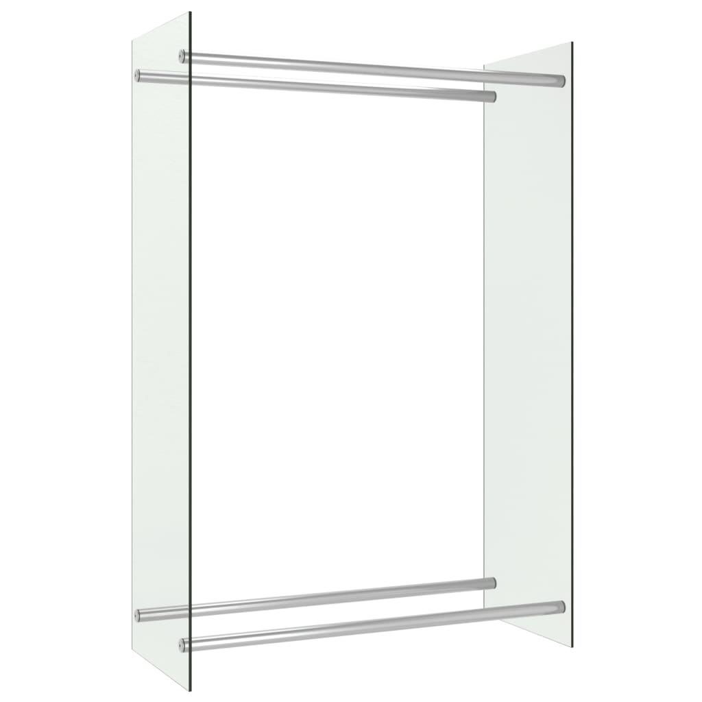 Polttopuuteline läpikuultava 80x35x120 cm lasi - Sisustajankoti.fi