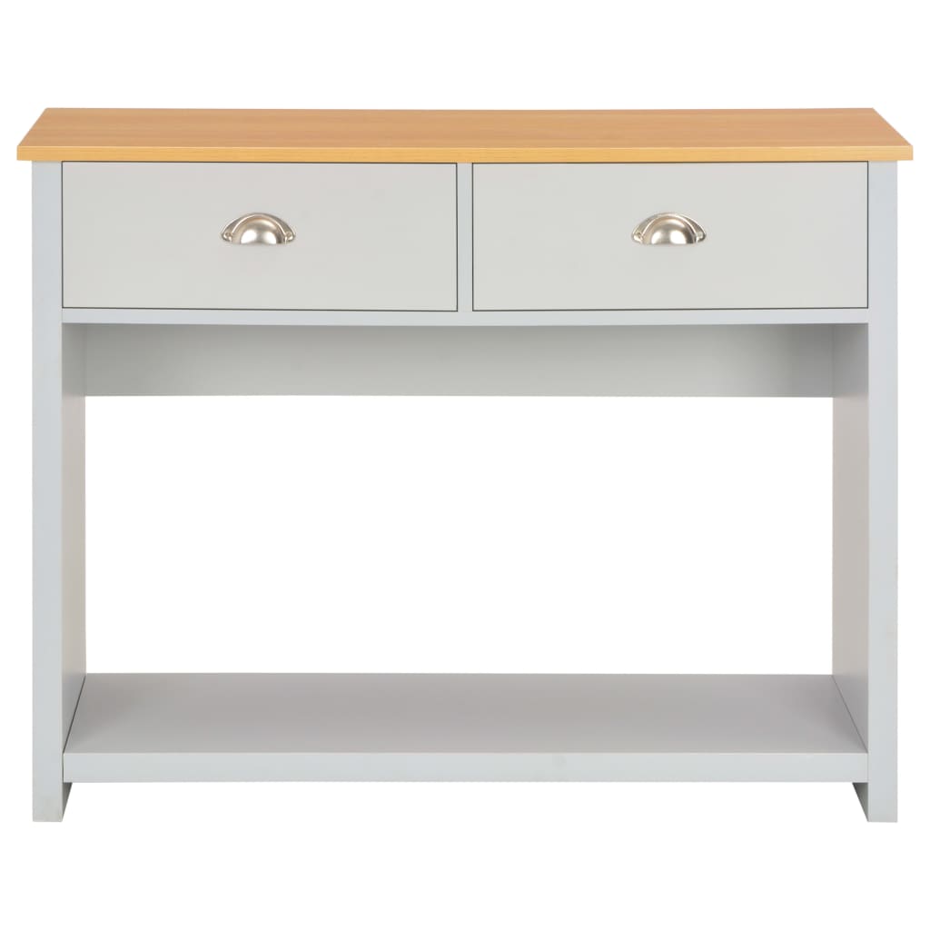 Konsolipöytä harmaa 97x35x76 cm - Sisustajankoti.fi