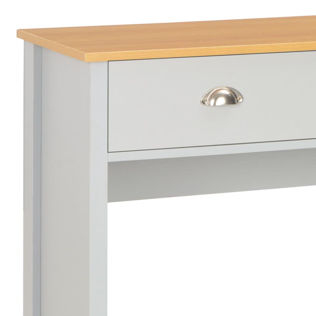 Konsolipöytä harmaa 97x35x76 cm - Sisustajankoti.fi